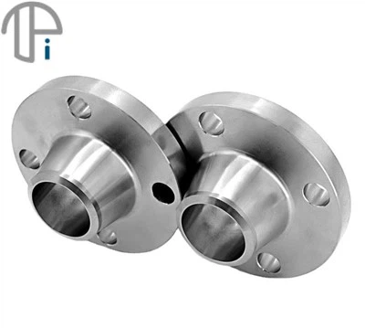 Flange de titânio com pescoço soldado estocado